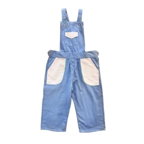 1970s Blue  Dungarees 12-18M