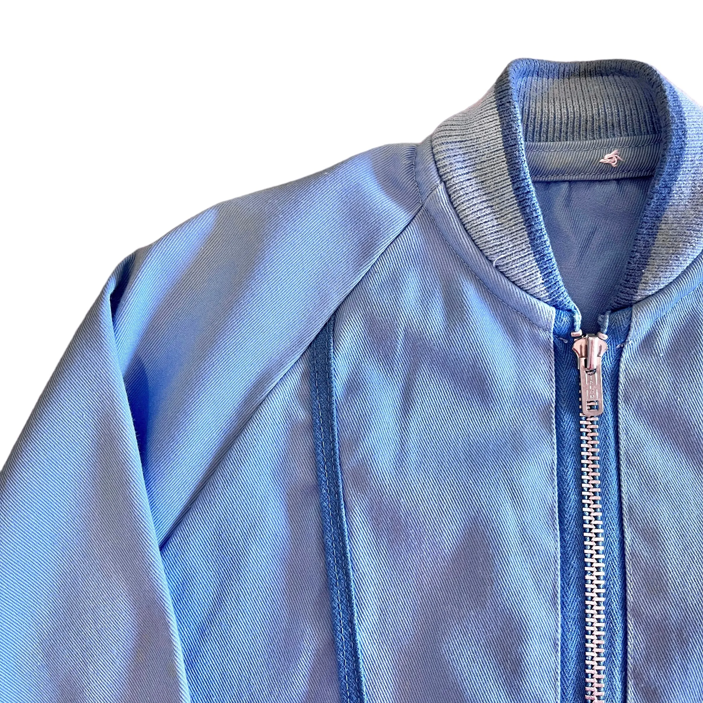 1970s Blue Jacket  4-5Y