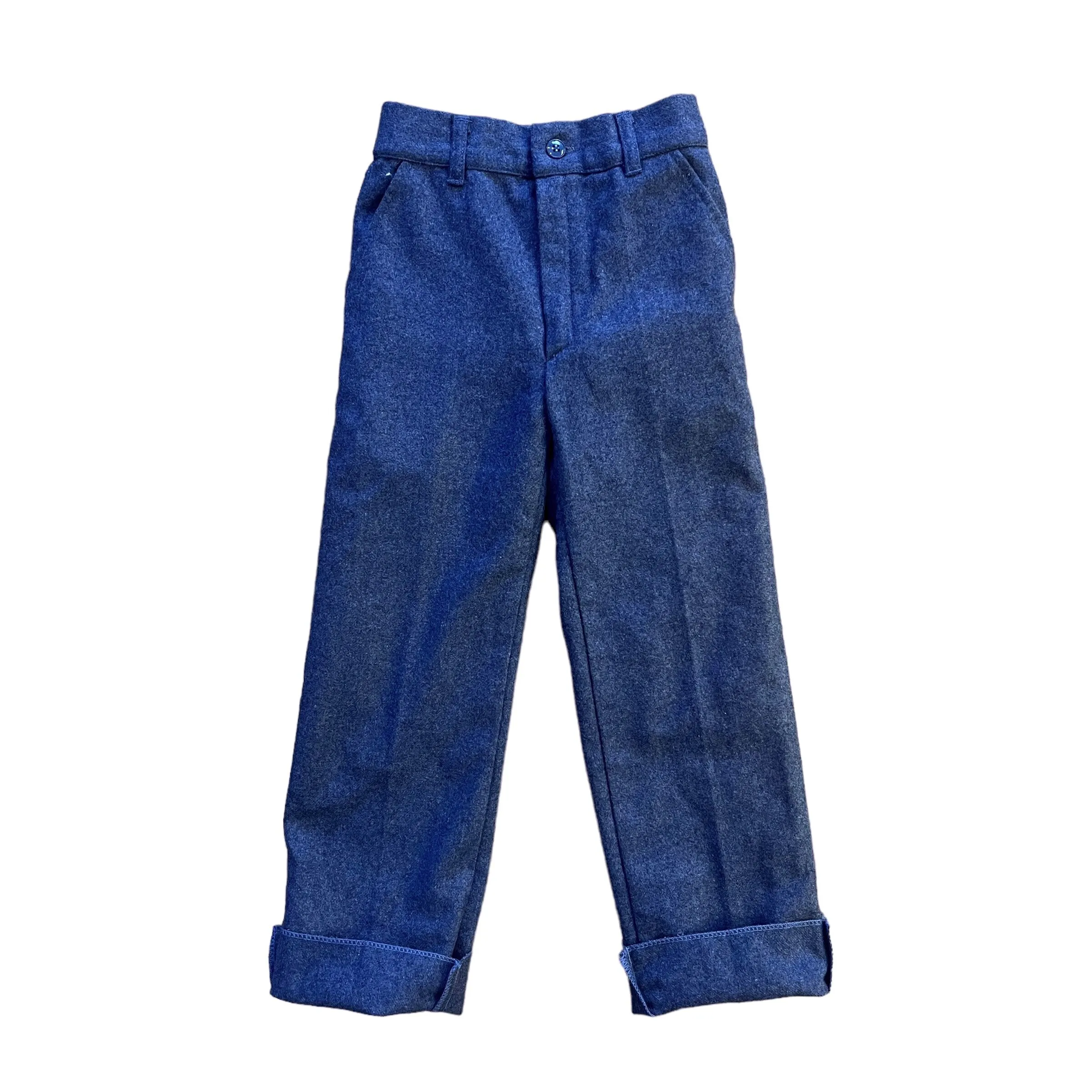 1970s Blue Trousers 4-5Y