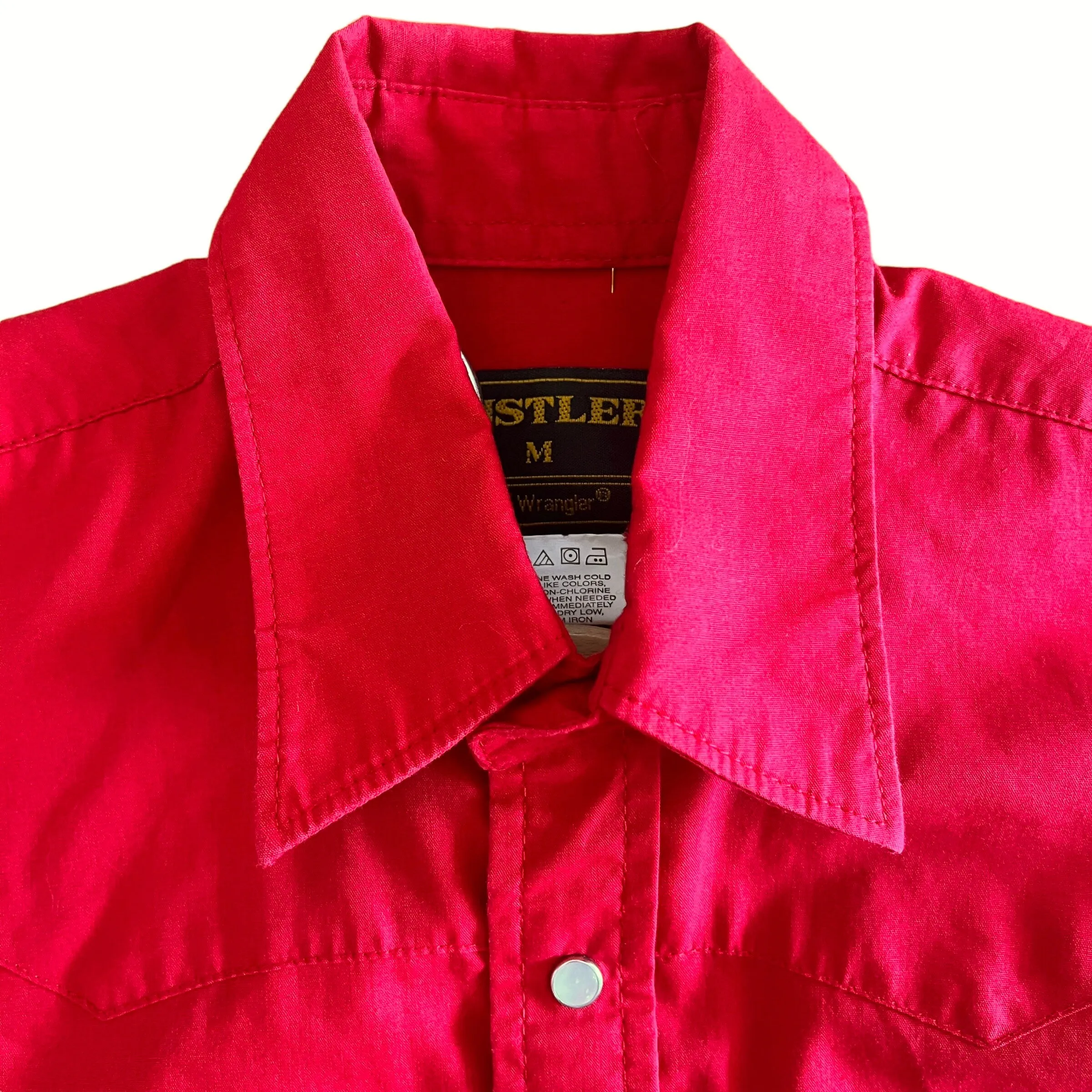 1970s Dark Red Shirt /  8-10Y