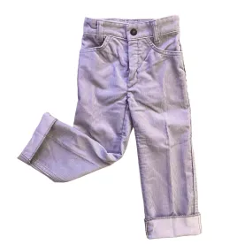 1970s Grey Corduroy Trousers /  18-24M