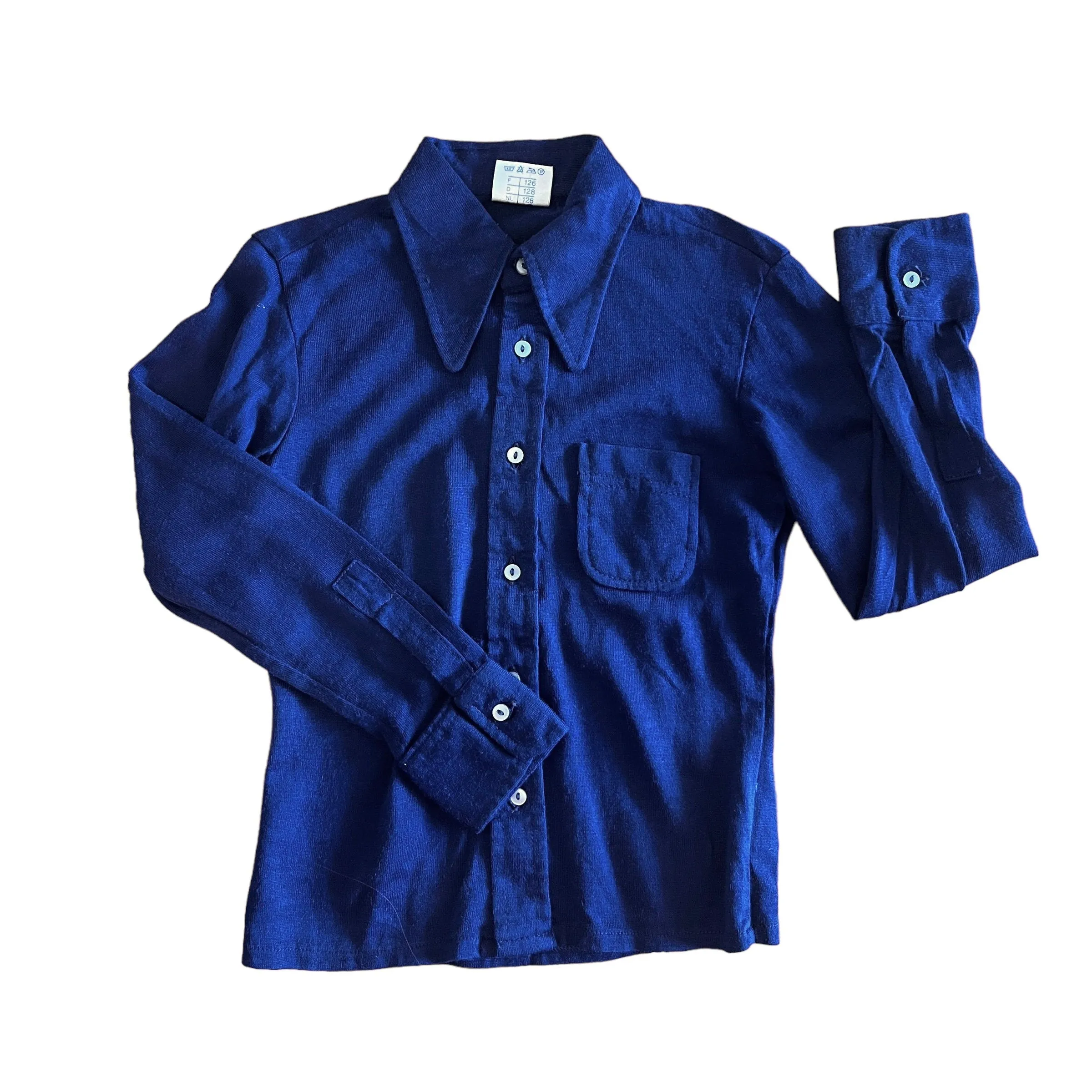 1970s Navy  Shirt /  4-5Y