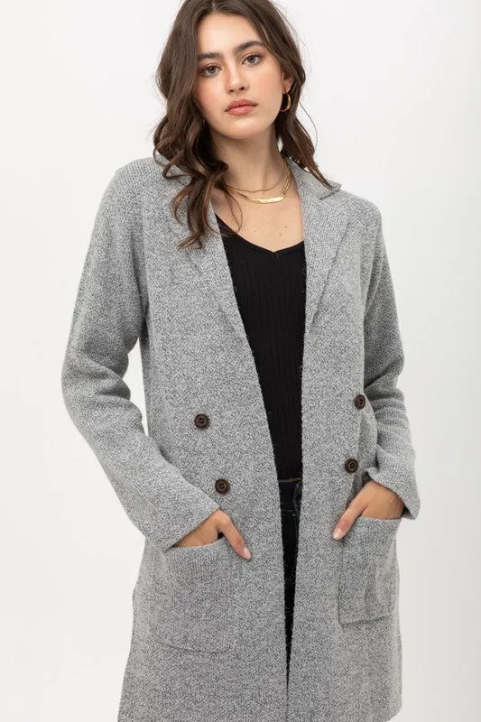 Andrea Cardigan in Grey