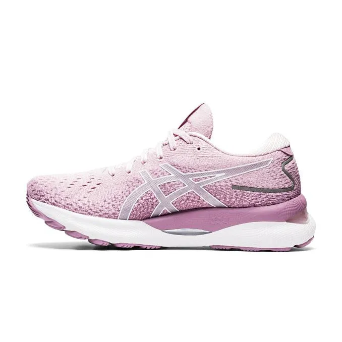 Asics Gel Nimbus 24 Women Barely Rose White   