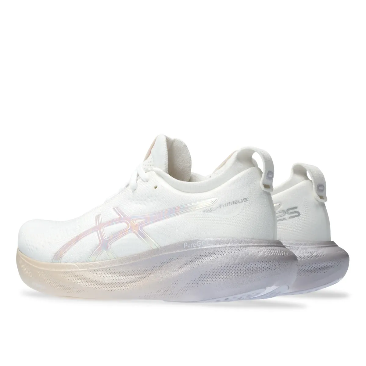 Asics Gel Nimbus 25 Anniversary Women White '  25 