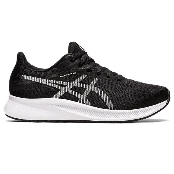 Asics Patriot 13 Women Black White    13   