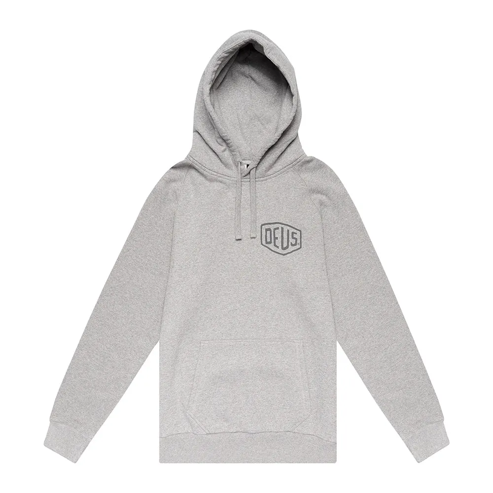 Biarritz Hoodie - Grey Marle