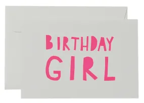 Big Birthday Girl Card