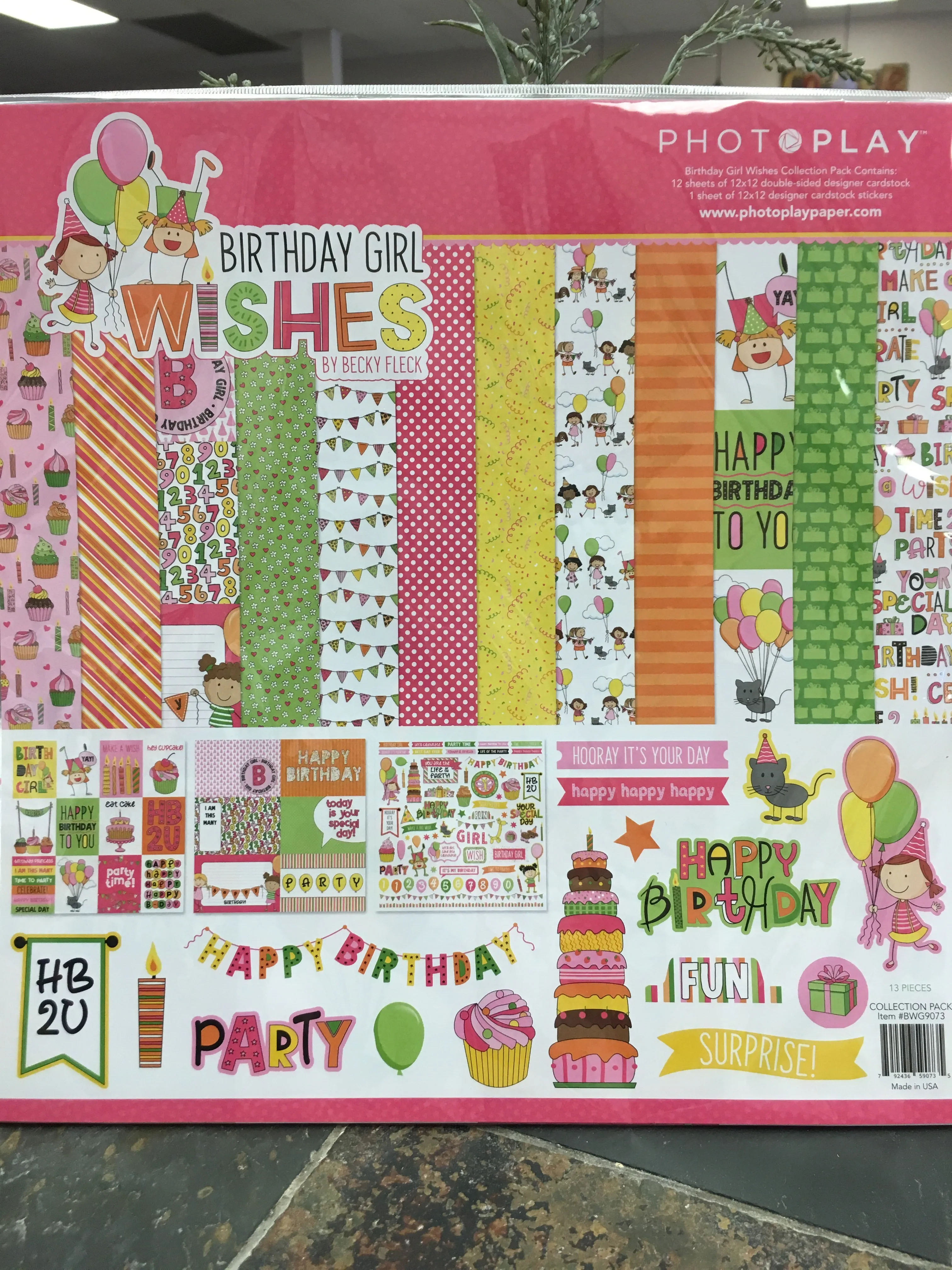 BIRTHDAY GIRL WISHES - KIT