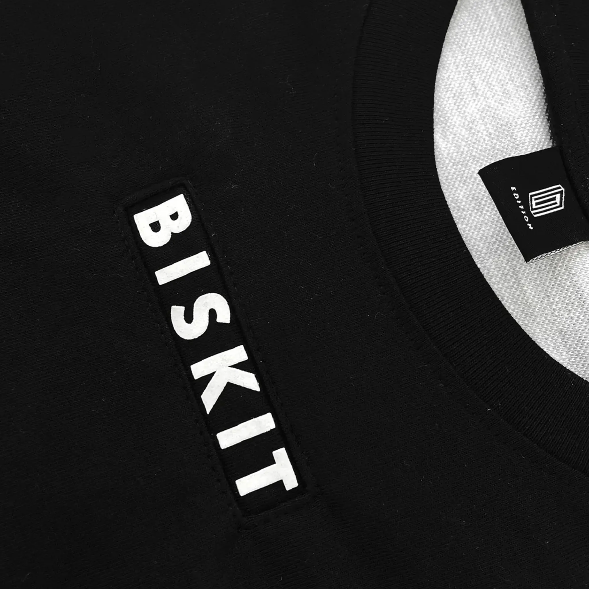 Biskit Grey Patch Tee