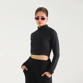 Black Turtle Neck Women