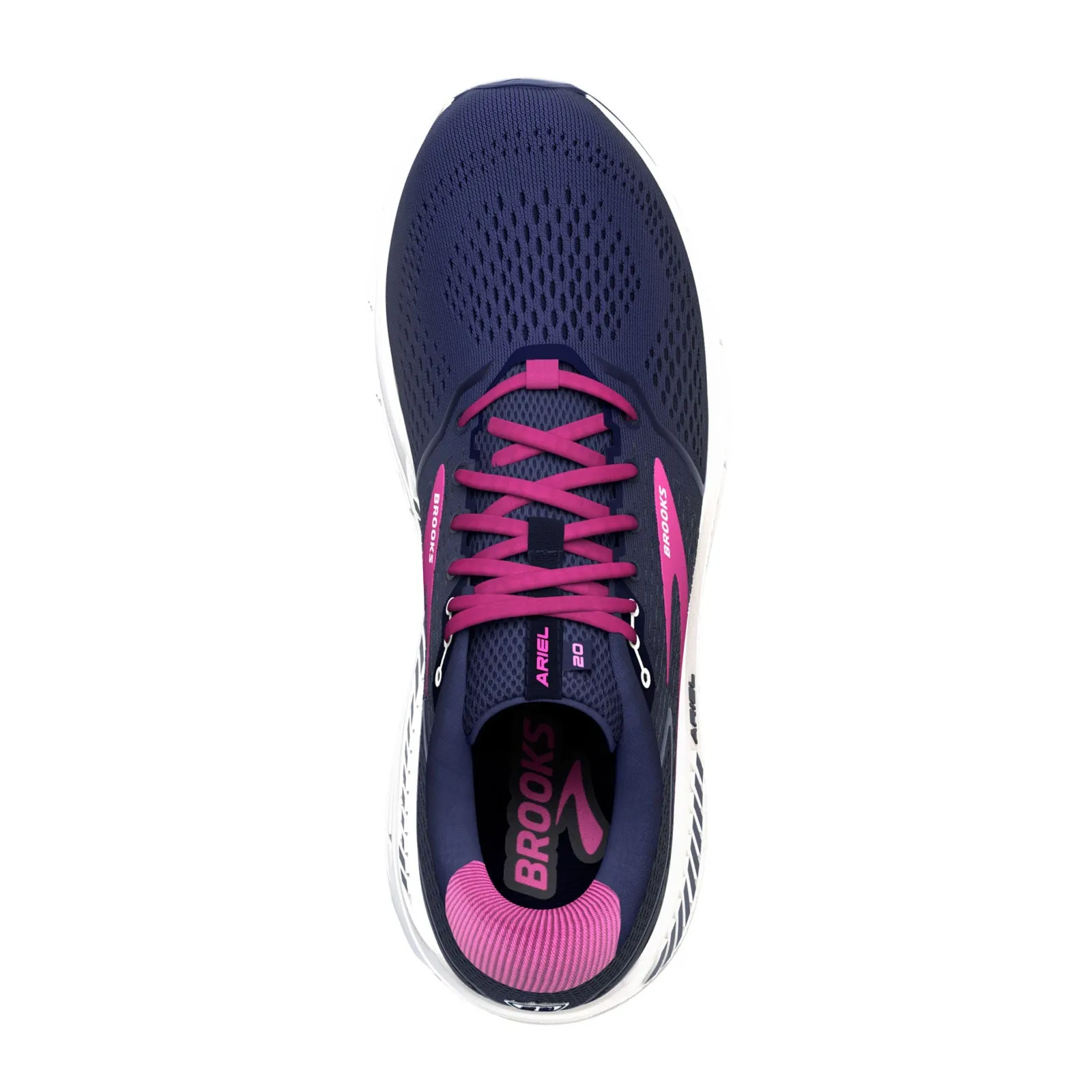 Brooks Ariel 20 (Women) - Peacoat/Vivid Viola/White