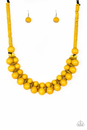 Caribbean Cover Girl Yellow-Necklace