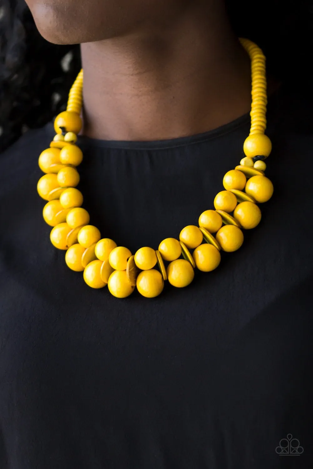 Caribbean Cover Girl Yellow-Necklace