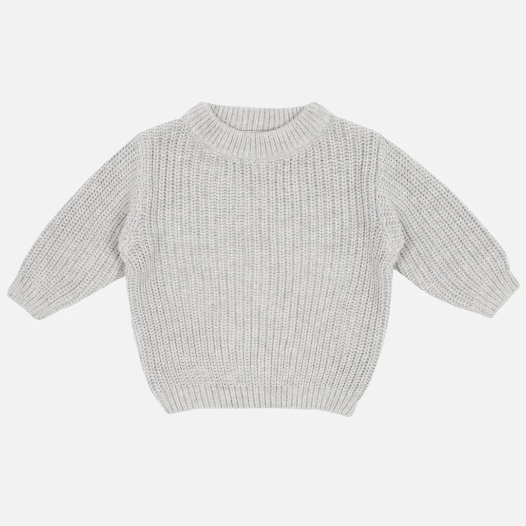 Chunky Knit - Cloud Grey