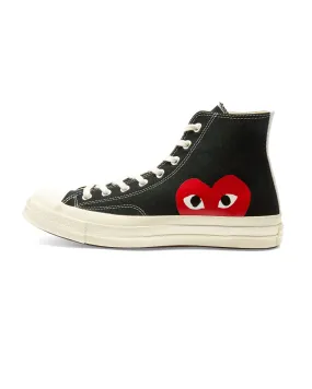 Converse CT70 High Big Heart - Black / Red