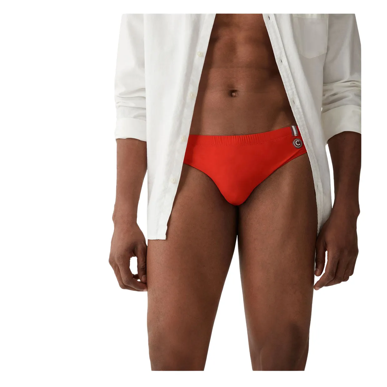 Costume Uomo Colmar Slip Rosso