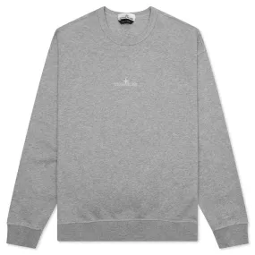 Crewneck Sweatshirt - Melange Grey