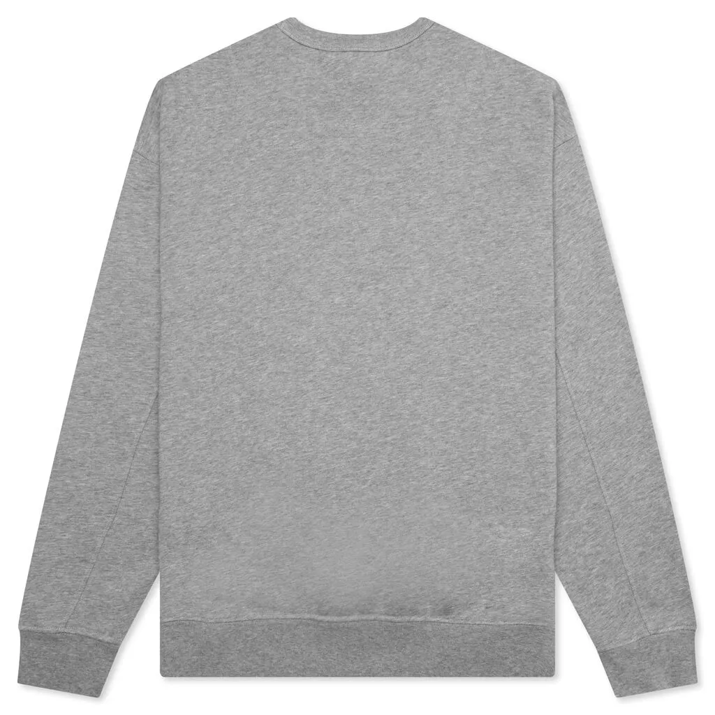 Crewneck Sweatshirt - Melange Grey