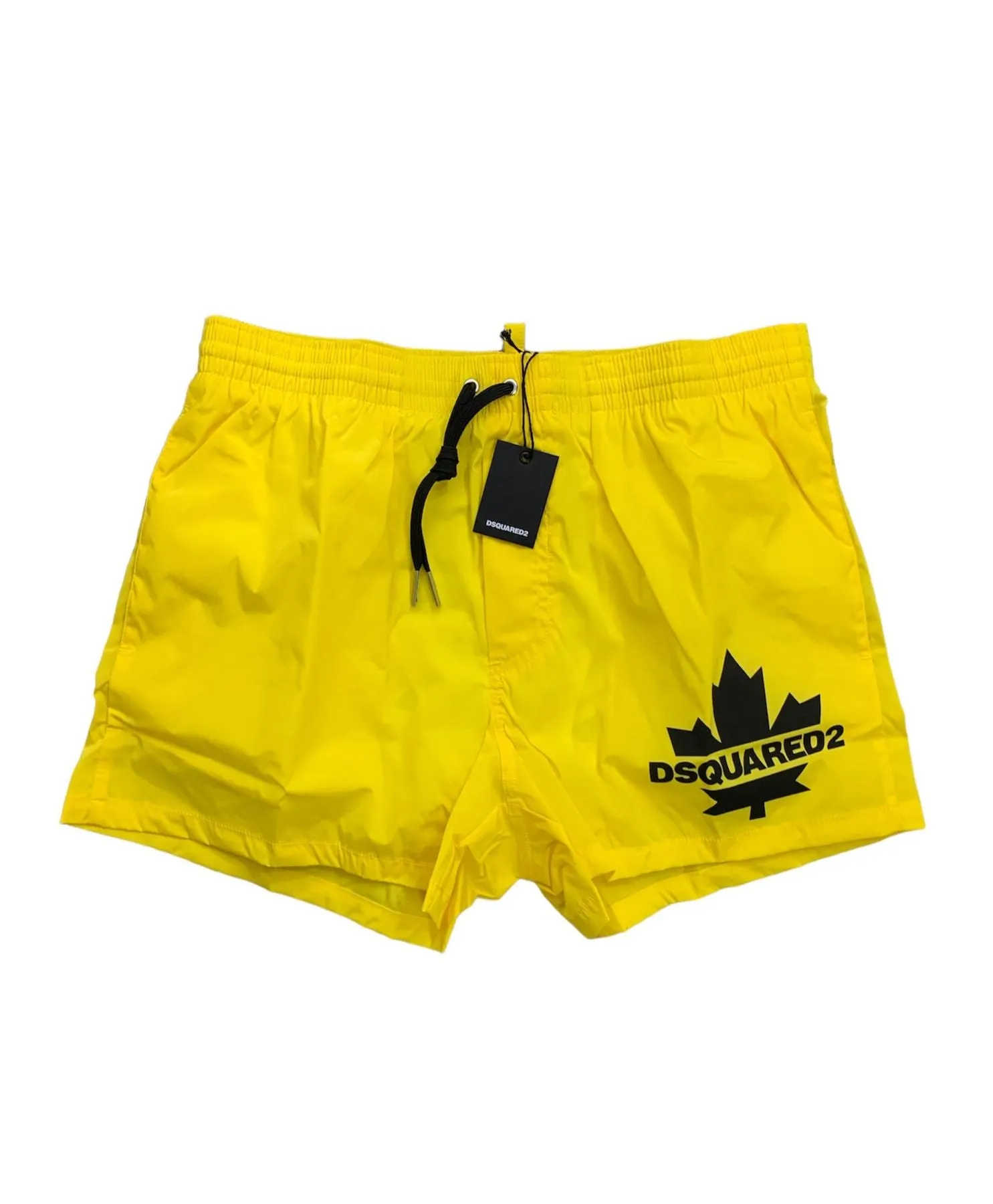 Dsquared2 Costume da Bagno Boxer Giallo Midi