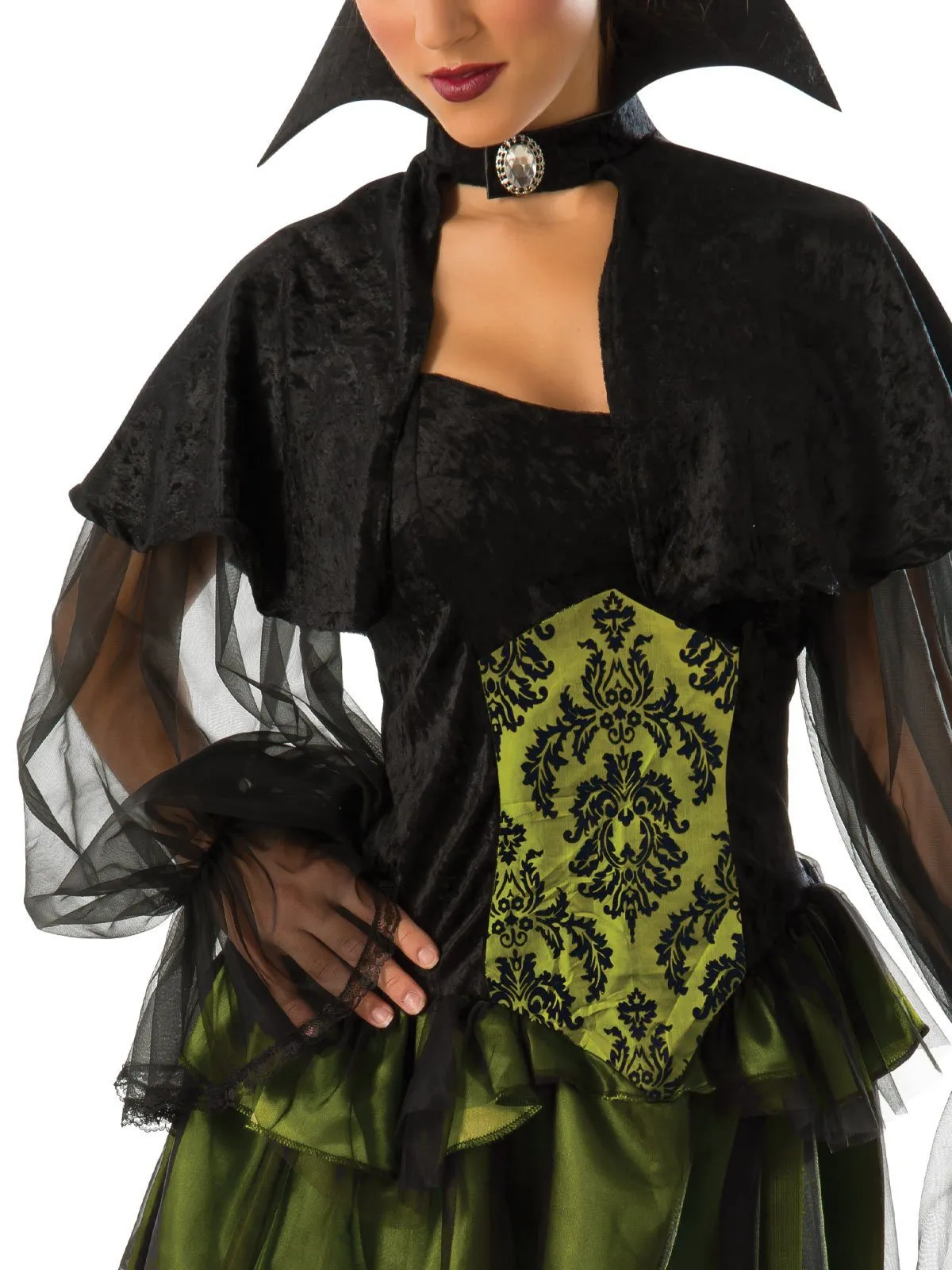 Elegant Vampiress Costume for Adults