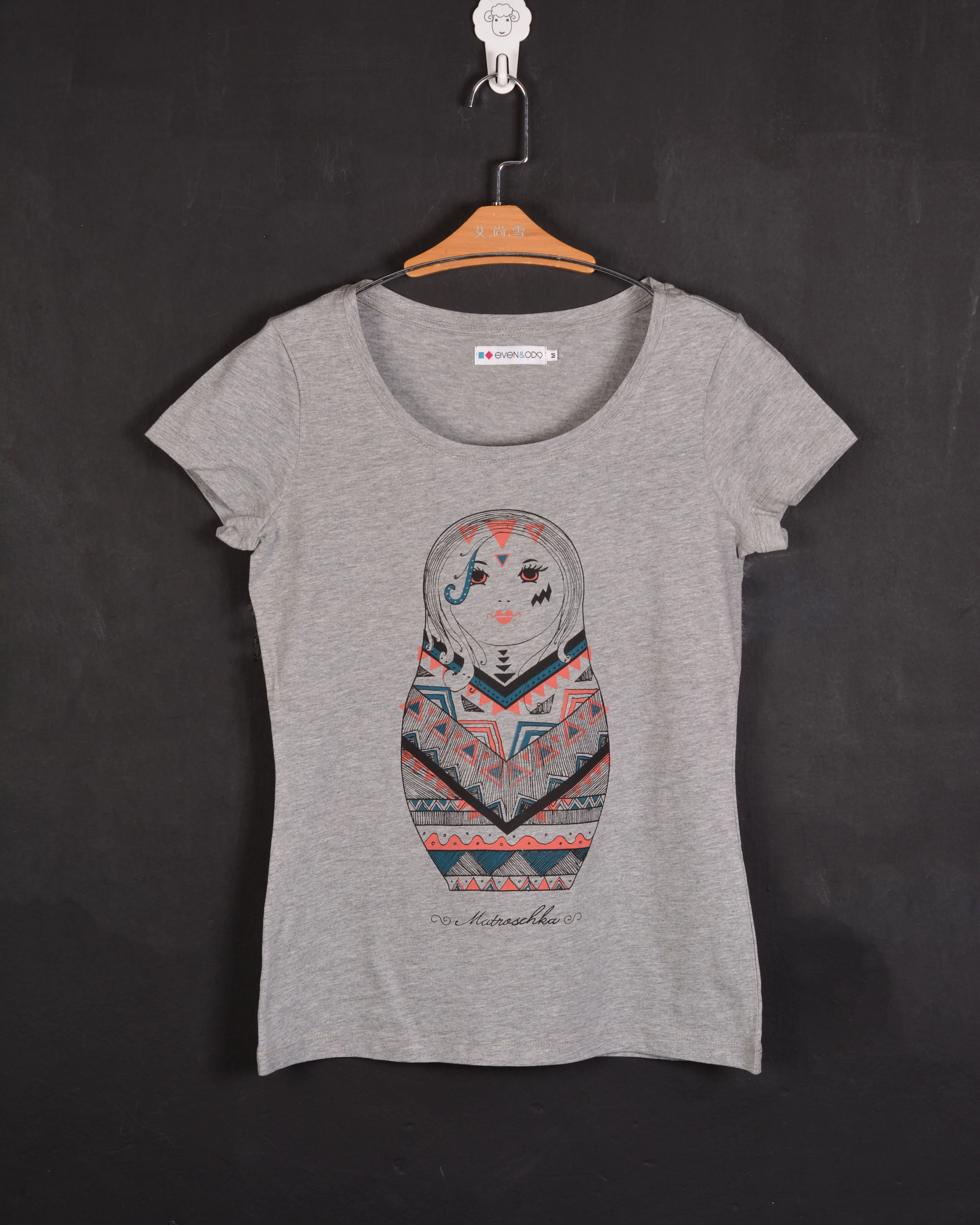 EVEN & ODD Women T.shirt - Gray