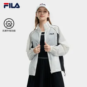 FILA CORE WHITE LINE FILA ORIGINALE Women Woven Jacekt in White