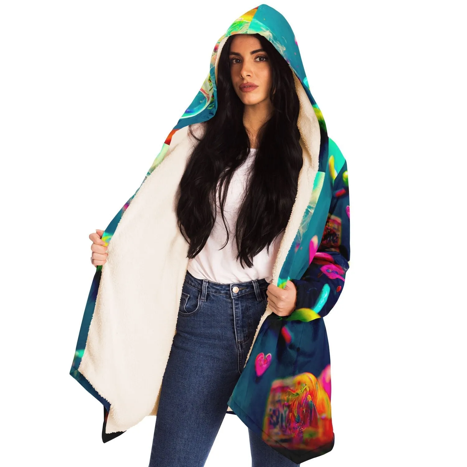 Funky Pills Women Cloak