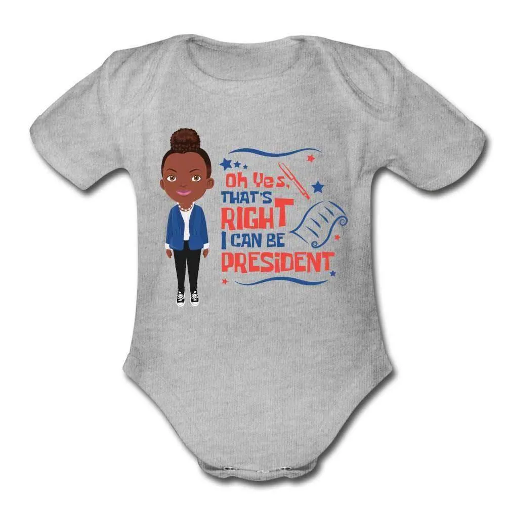 Future girl president Organic Onesie