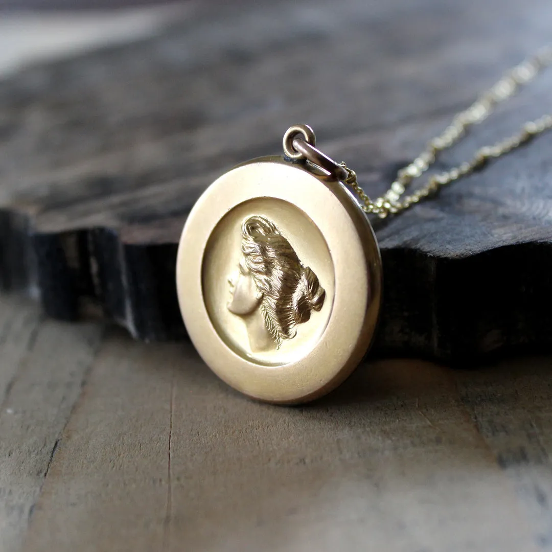 Gibson Girl Locket