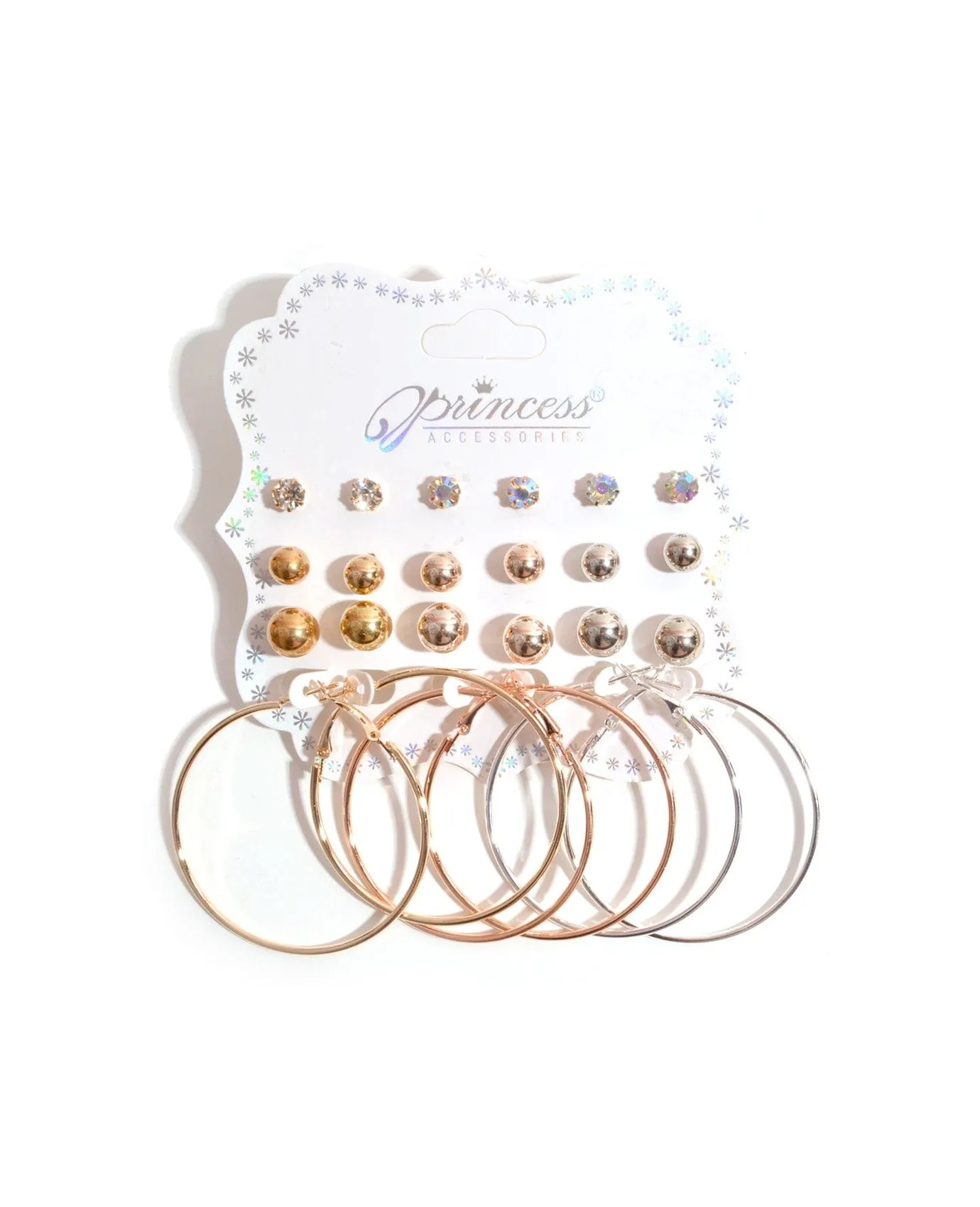 Girl Hoop Earring Set