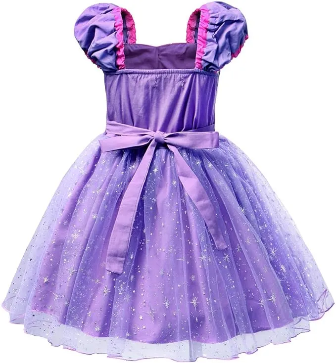 Girls Rapunzel Costume Princess Dress S3907268