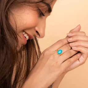 Handmade Turquoise Ring for Women