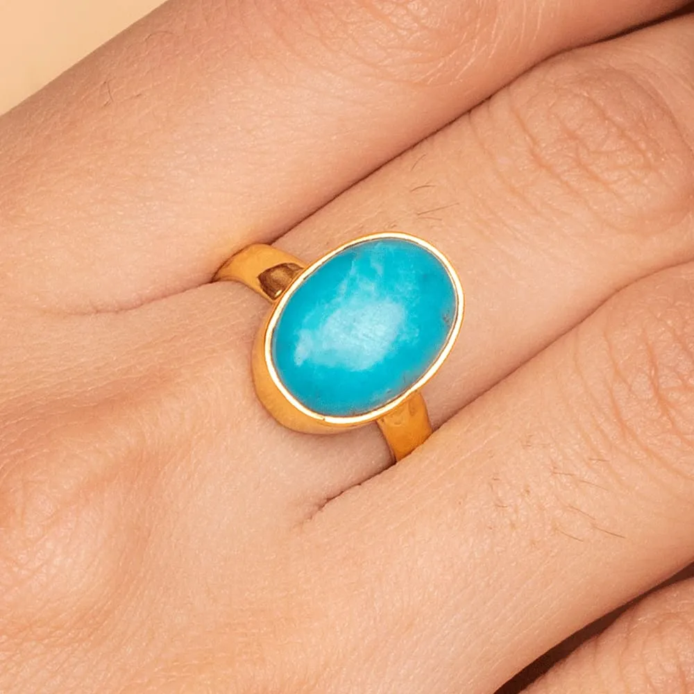 Handmade Turquoise Ring for Women