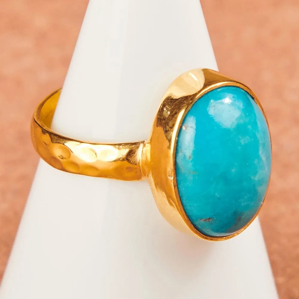 Handmade Turquoise Ring for Women