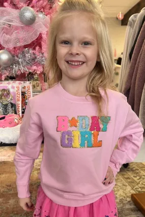 Kids Birthday Girl Sweatshirt