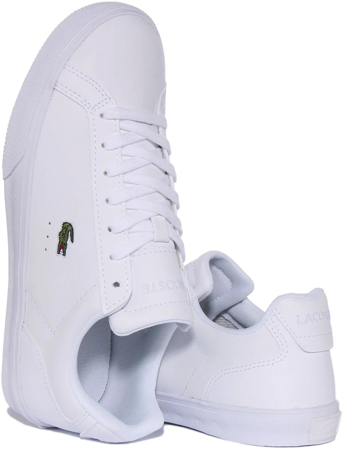 Lacoste Lerond Pro In White White For Women