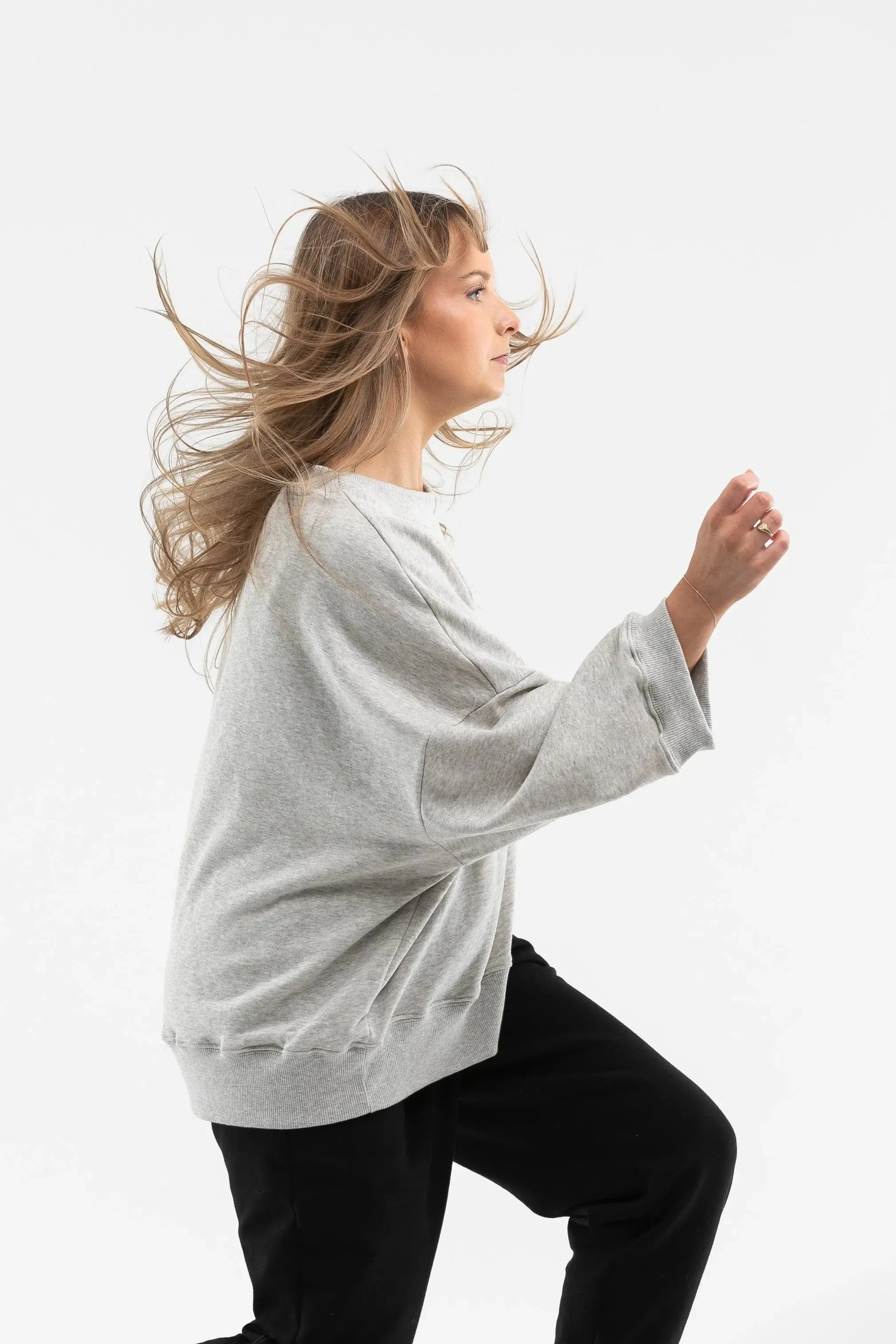 Luna Organic Jumper | Grey