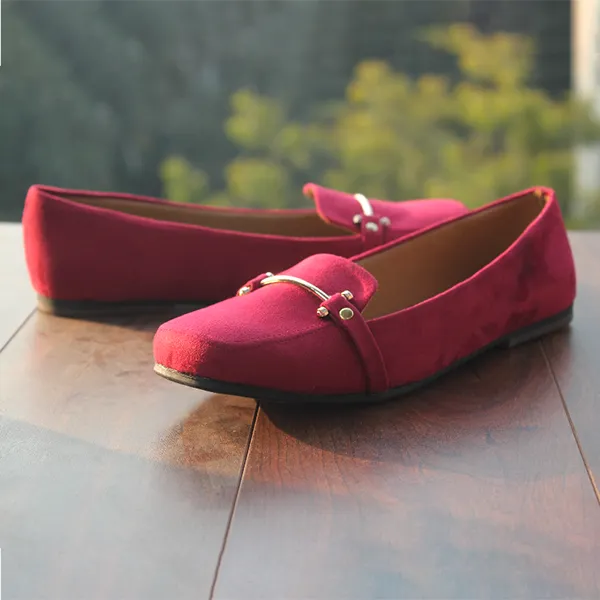 Maroon Pumps for women