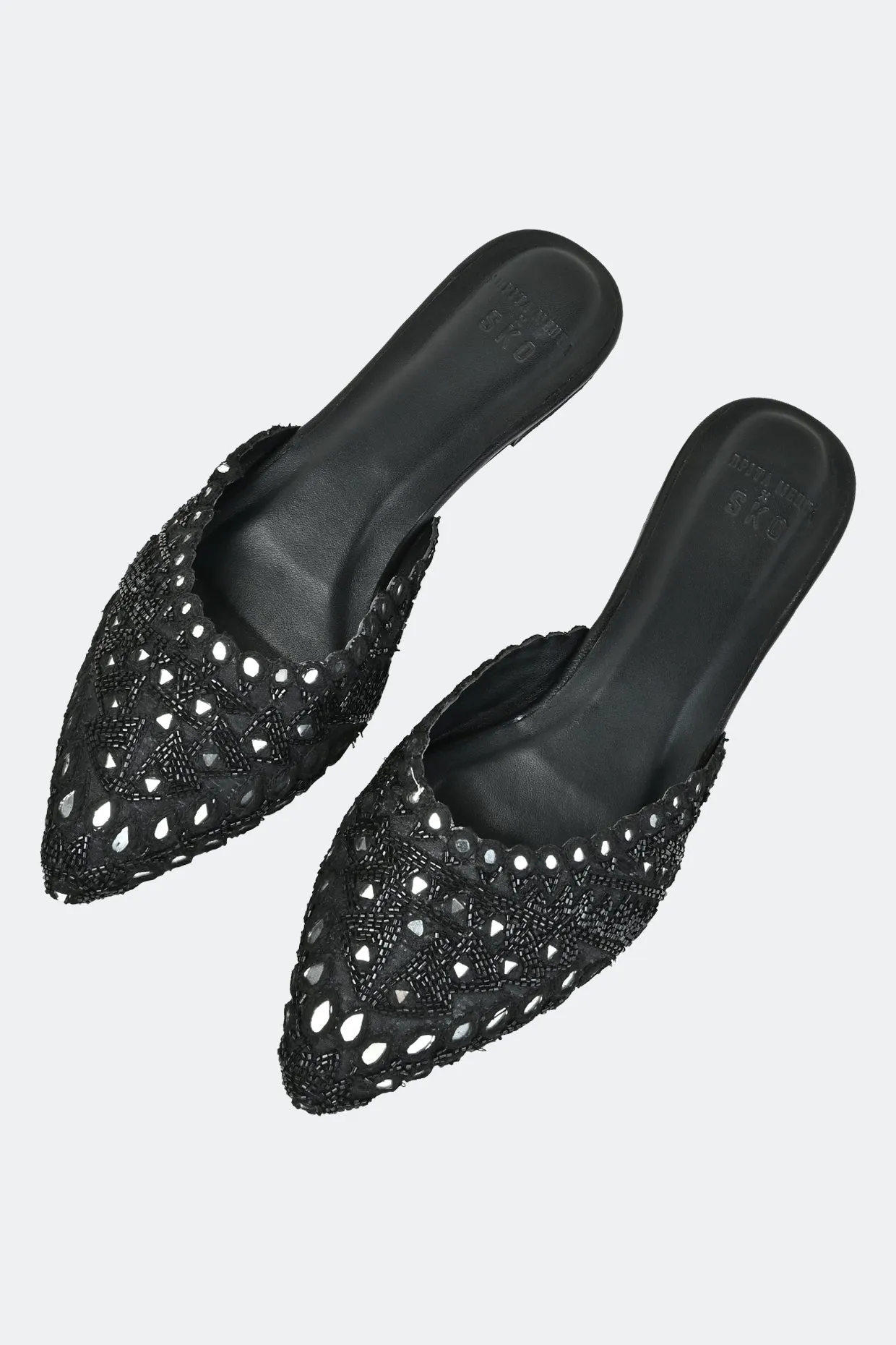 Midnight Elegance Mule For Women