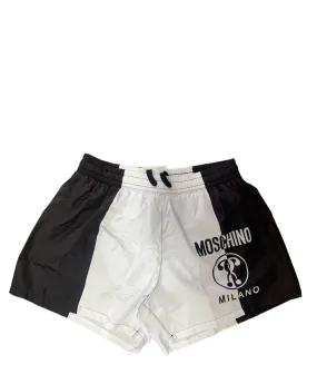 Moschino Costume Mare Milano Nero Bianco