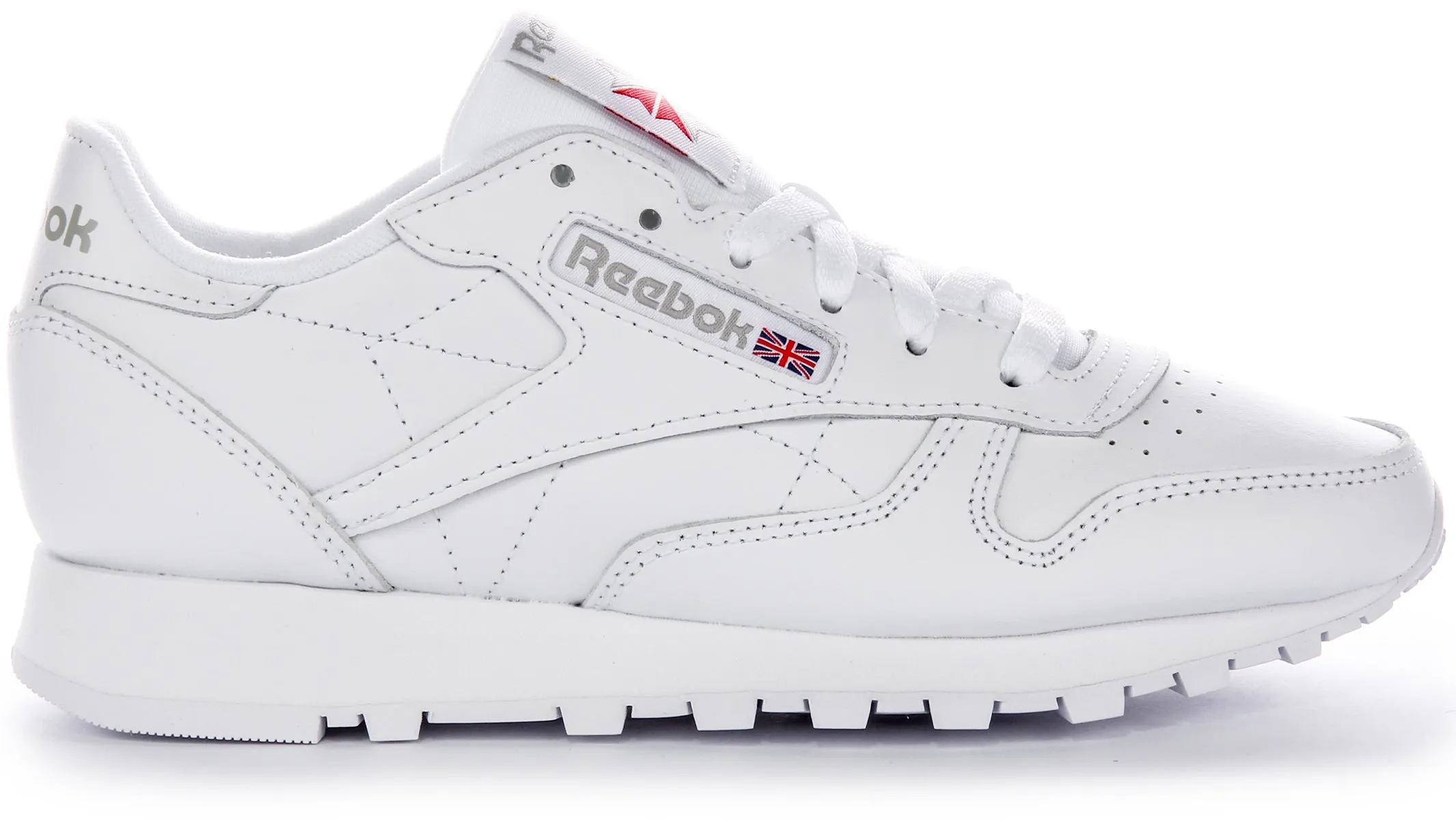 Reebok Classic Leather In White For Women