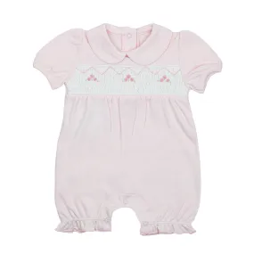 Roses Smock Romper | Baby Girl