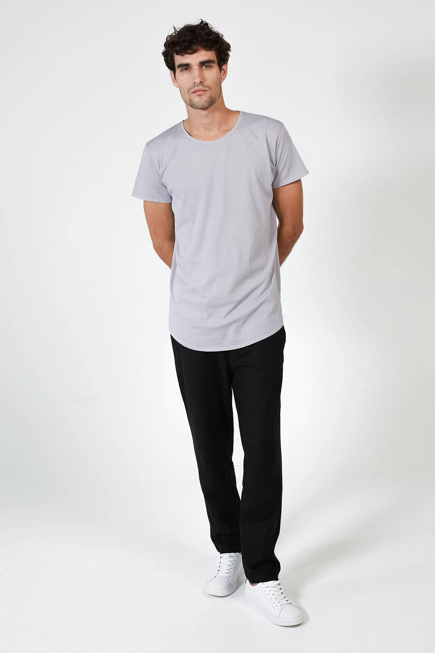 RYDER TEE - GREY WASH