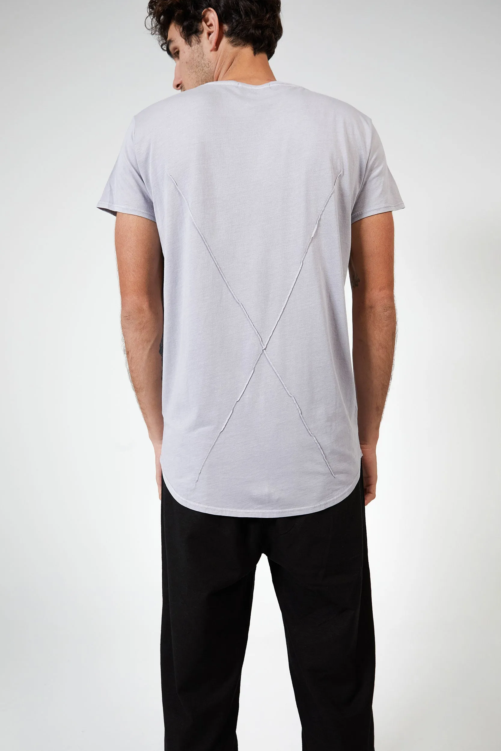 RYDER TEE - GREY WASH