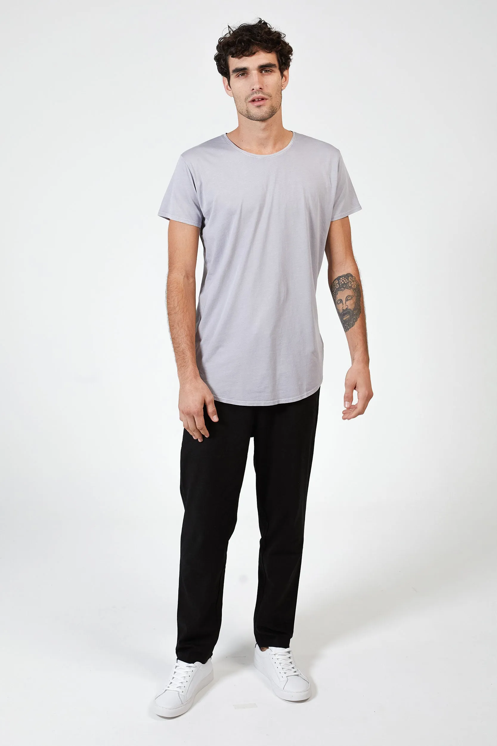 RYDER TEE - GREY WASH