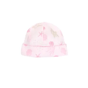 Seashells Printed Hat | Baby Girl