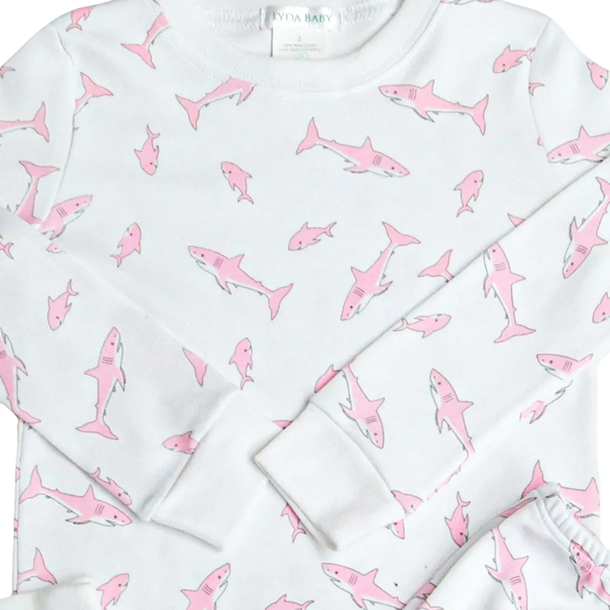 Shark Printed Pajama | Baby Girl