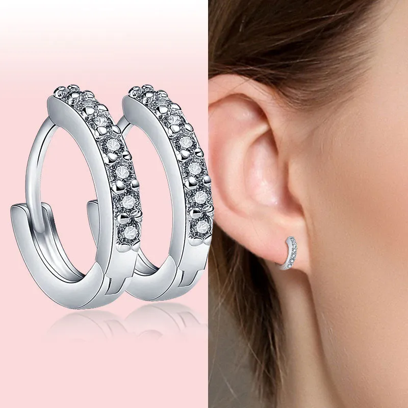 Silver Charms Earrings For Women