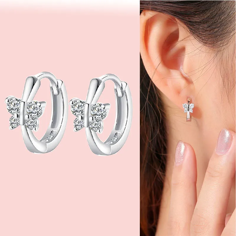 Silver Charms Earrings For Women